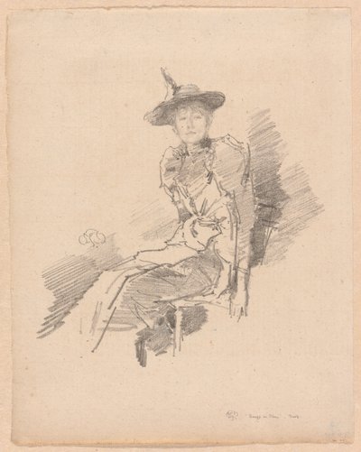 Den bevingede hatten av James Abbott McNeill Whistler