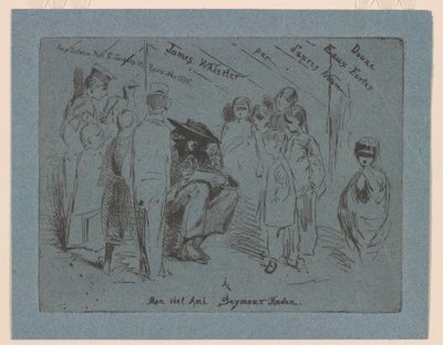 Tittelsiden til "French Set" av James Abbott McNeill Whistler