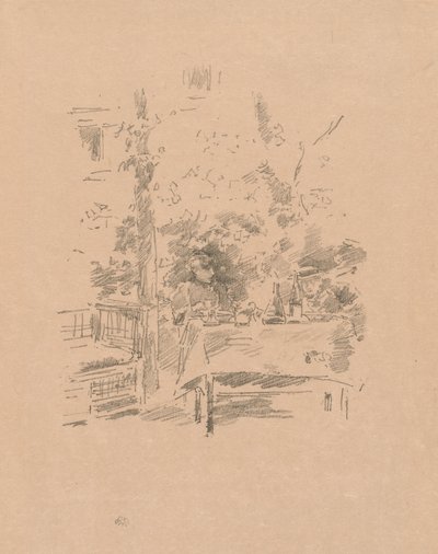 En-til-en i hagen av James Abbott McNeill Whistler