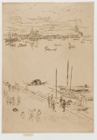Oppreist Venezia av James Abbott McNeill Whistler