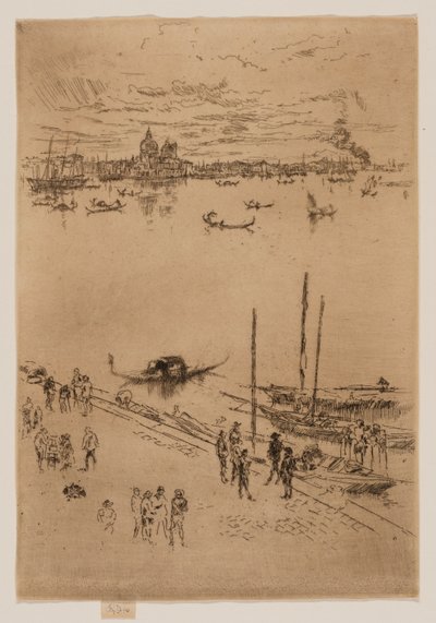 Oppreist Venezia av James Abbott McNeill Whistler