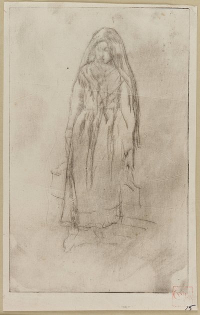 Venetiansk vannbærer av James Abbott McNeill Whistler