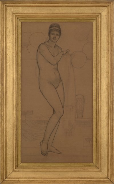 Venus (stående naken) av James Abbott McNeill Whistler