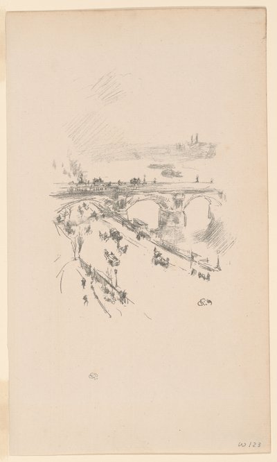 Waterloo Bridge av James Abbott McNeill Whistler