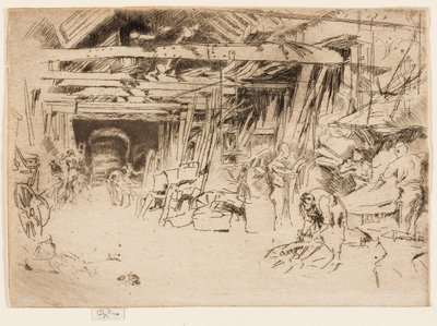 Wheelwright av James Abbott McNeill Whistler
