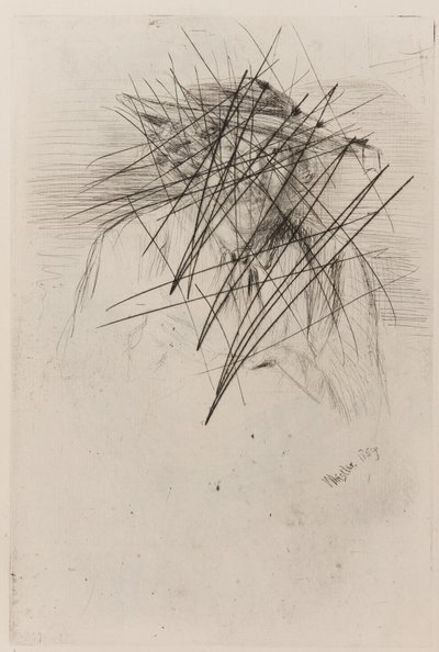 Whistler med hatt av James Abbott McNeill Whistler