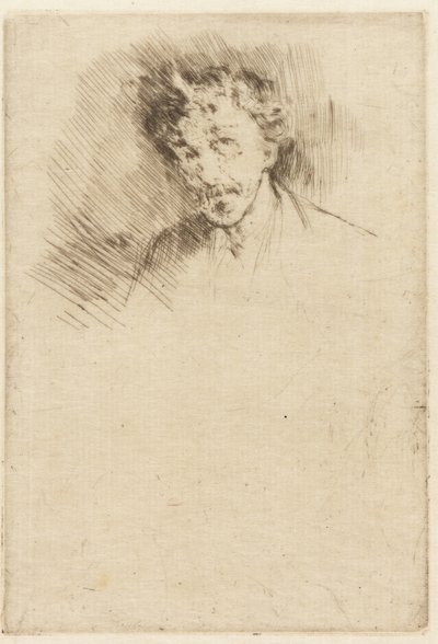Whistler med White Lock av James Abbott McNeill Whistler