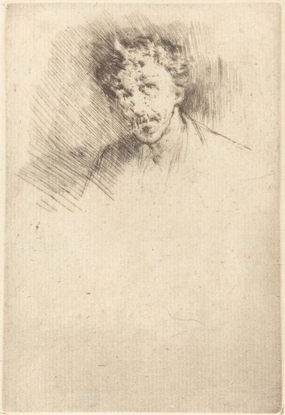 Whistler med White Lock av James Abbott McNeill Whistler