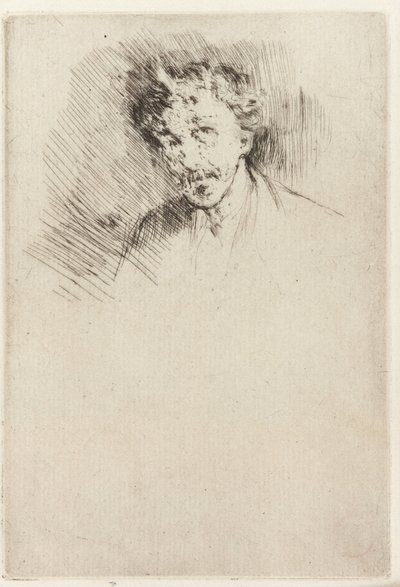 Whistler med White Lock av James Abbott McNeill Whistler