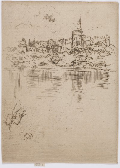 Windsor slott av James Abbott McNeill Whistler
