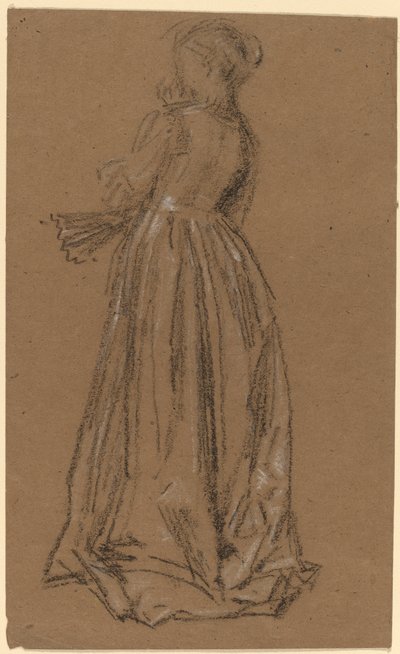 Kvinne med fan av James Abbott McNeill Whistler