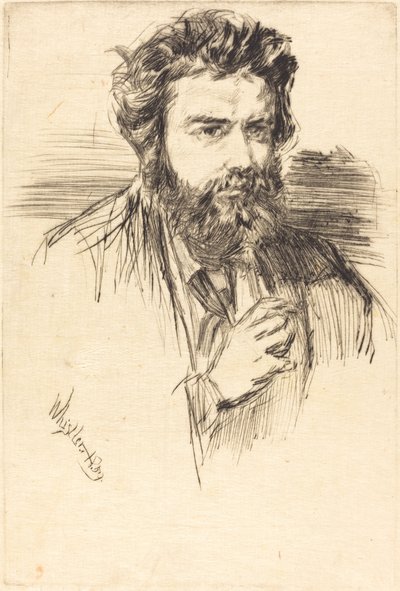 Z. Astruc, redaktør av The Artist av James Abbott McNeill Whistler