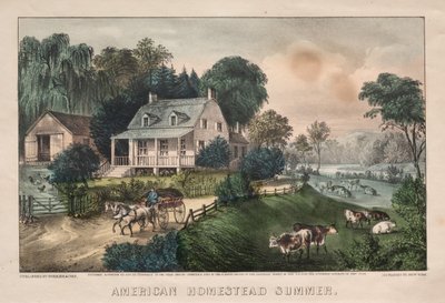 American Homestead, sommer av James Merritt Ives
