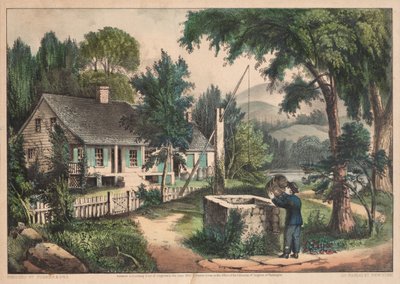 Den gamle eikebøtten av James Merritt Ives