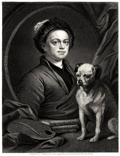 William Hogarth, 1800-tallet av James Mollison
