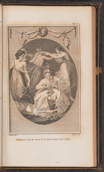 Illustrasjon for Canto V av James Neagle after Thomas Stothard