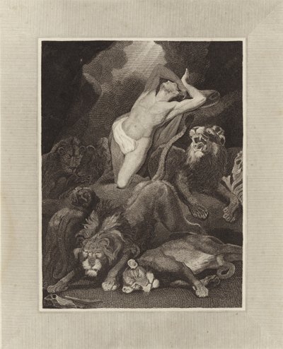 Daniel i Løvens Hule av James Northcote