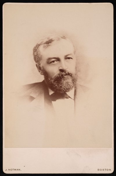 Portrett av Samuel Pierpont Langley 1834-1906, før 1890. av James Notman