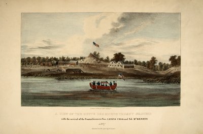 En utsikt over Butte Des Morts Treaty Ground av James Otto Lewis