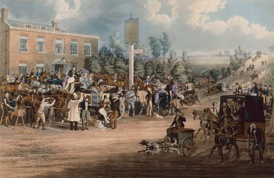The Lord Nelson Inn, Cheam av James Pollard