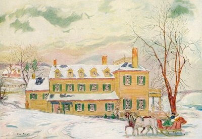 The Kendall House, Virginia, USA, 1700-tallet 1921. av James Preston