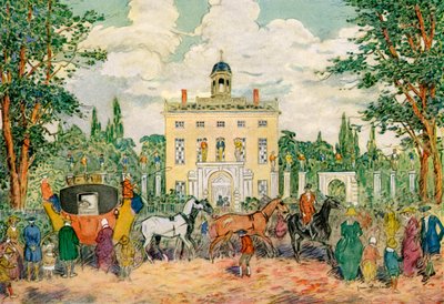 Timothy Dexter House, Newburyport, Massachusetts, USA, 1700-tallet 1921. av James Preston