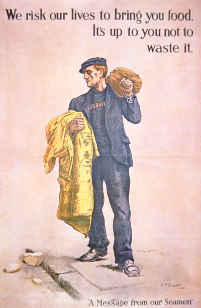 Britisk WWI-plakat med kjøpmann av James Prinsep (after) Beadle