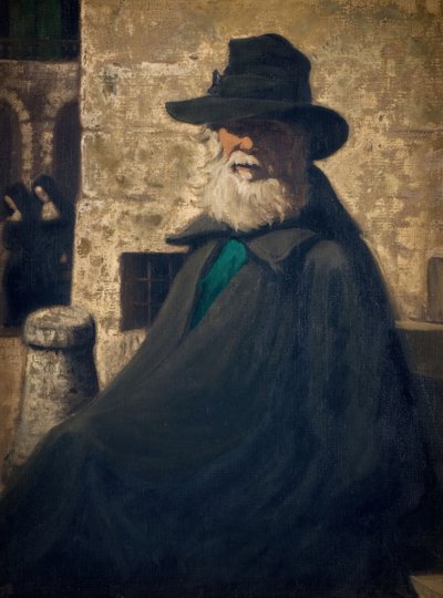 En gammel tigger, 1930. av James Pryde