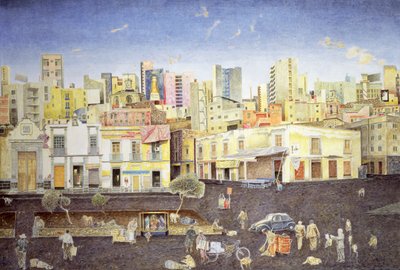 Frisør på Plaza Roldan, 2001 av James Reeve