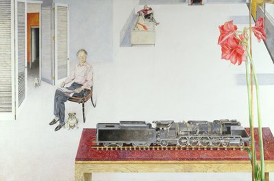 Portrett av Lord John Cholmondeley, 1968 av James Reeve