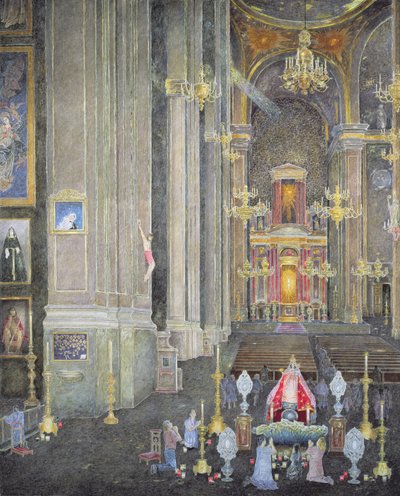 Ærbaring av Virgen del Rosario, klosteret i San Domingo, 2001 av James Reeve