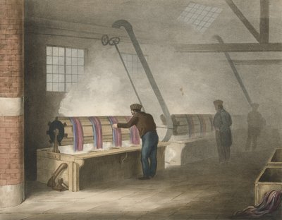Dying, Progress of Cotton nr. 11, pub. 1840 av James Richard Barfoot