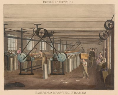 Progress of Cotton: #5 - Spole og tegnerammer av James Richard Barfoot
