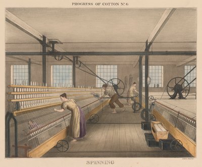 Fremdrift av bomull, #6: Spinning av James Richard Barfoot