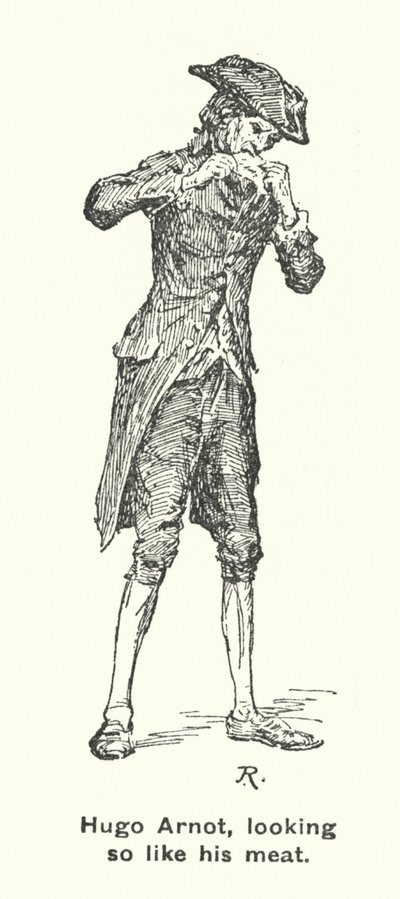 Hugo Arnot, ser så ut som kjøttet hans (litho) av James Riddel