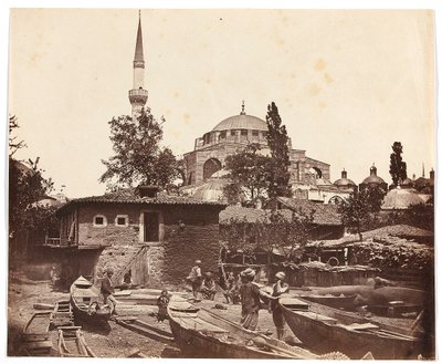 «Tophanna-trappen» [Istanbul. Moské med én minaret] av James Robertson