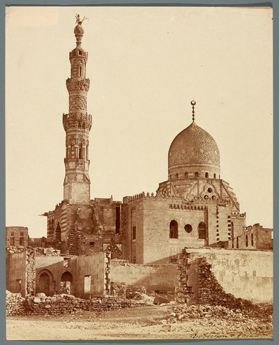 Egypt. Kairo. Sultan Qaitbays gravkompleks (1472-1474) av James Robertson