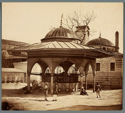«Fontene på gårdsplassen ved Hagia Sofia» av James Robertson