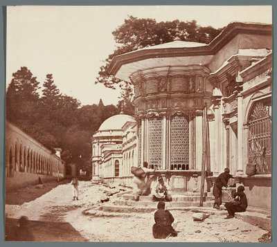 Fontaine de Eyoub [Istanbul. Sultan Eyüps fontene?] av James Robertson