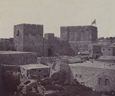 Jerusalem - Del av gamlebyen av James Robertson