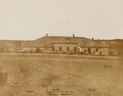 North View Head Quarters English Army, ca. 1855 (bilde) av James Robertson