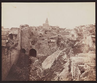 Betesda-dammen. Jerusalem [Jerusalem. Betesda-dammen] av James Robertson