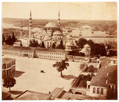 Istanbul. Süleymaniye-moskeen av James Robertson