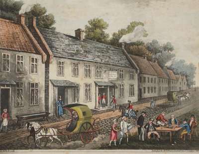 Hovedkvarteret til hertugen av Wellington, i landsbyen Waterloo av James Rouse