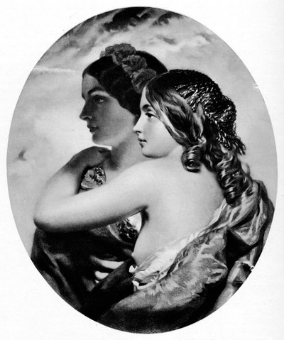 Lys og skygge, c1890, 1912 av James Sant