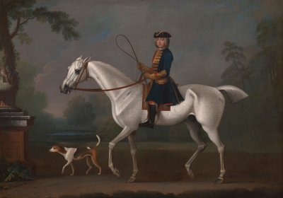 Sir Roger Burgoyne rir på "Badger" av James Seymour