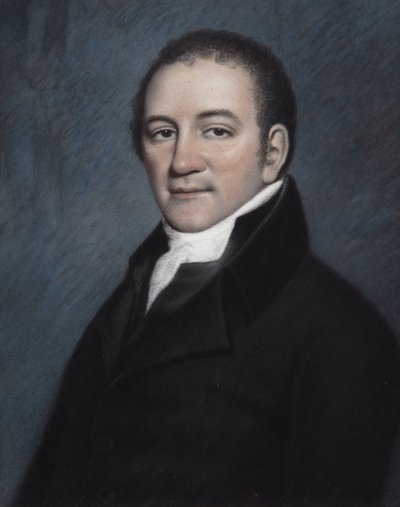 Rev. Richard Watson (pastell på grått papir) av James Sharples