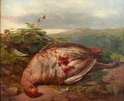 A Still Life of Dead Game (olje på lerret) av James Sr Hardy