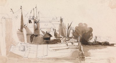 En Thames lekter av James Stark