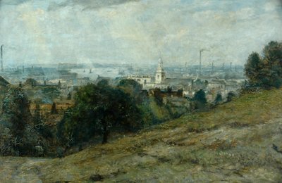 Utsikt fra Greenwich Hill av James Stevens Hill